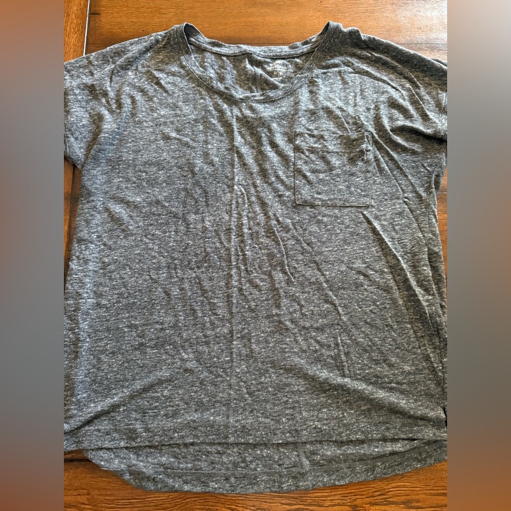 Old Navy Heather Gray Short Sleeve sz M